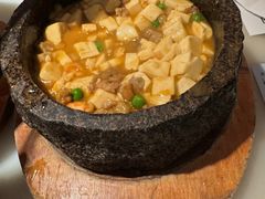 石锅鸡汤豆腐-绿茶餐厅(西单老佛爷店)