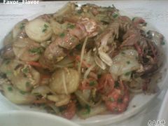十面埋伏虾蛄炒糕-十面欢腾·海鲜面·台式Bistro(长乐路店)