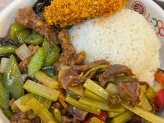 川味炒鸡胗-北大学一食堂