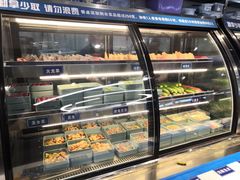 面包甜点陈列柜-蚝英雄鲜蚝自助专门店(长楹天街直营店)