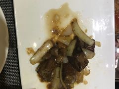 黑椒牛排-立方铁@铁板烧(香港名都店)
