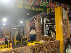 -老红桥炸灌肠牛肚锅烧烤(定福庄店)