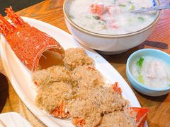 蒜蓉粉丝蒸大龙虾-南海渔家•海鲜•正宗海南菜(海棠湾店)