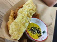 小酥肉配蛋黄山葵酱-福米小馆