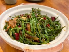 沙煲扁豆丝-锦小馆(安贞店)