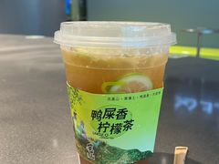 鸭屎香柠檬茶超大杯-丘大叔柠檬茶(来福士广场分店)
