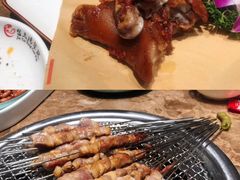 烤猪蹄-金太阳海鲜烧烤·本地人餐厅(东纬路旗舰店)