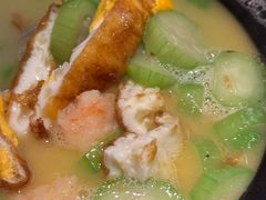 丝瓜荟虾仁-小菜园新徽菜(青岛市南万象城店)