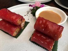 鲜虾红米肠-阳春市花园酒店