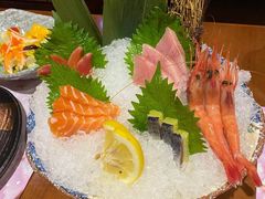 三文鱼刺身-大渔铁板烧(中山路八佰伴店)