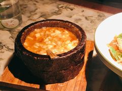 石锅鸡汤豆腐-绿茶餐厅(壹方天地店)