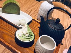 抹茶瑞士卷套餐-辻利茶舖TSUJIRI(万象天地店)