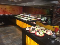 自助取餐区-好伦哥比萨烤肉自助(八里桥店)