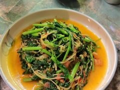 酸笋炒空心菜-浩海火燒雲傣家菜(静安芮欧店)