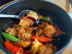 黑金蒜鲜鲍铁锅鸡-宁波柏悦酒店·钱湖渔港