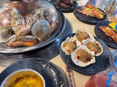 -海天盛宴潮汕蒸汽海鲜高端自助形象店