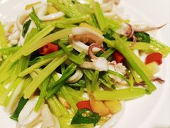 芹菜鱿鱼-恒记饭店·海鲜明档(淹城店)