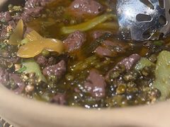 酸菜烧鸭血-肉串汪(望京店)