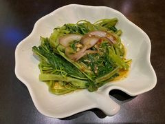 马拉盏炒通菜-大头虾越式风味餐厅(光明广场店)