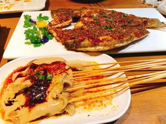 烤鲈鱼-小杨烤肉·陕西烧烤·陕西地方菜(龙首店)