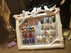 -孔雀手美甲美睫护理