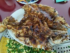 -北京龙庆四季香农家饭庄·灶台鱼·碳烤虹鳟鱼(龙庆峡店)