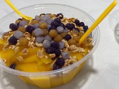 芒果冰浆-夏食光安顺小舒冰粉冰浆(甲秀楼店)