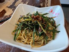 开洋葱油拌面加蛋皮汤-东泰祥生煎馆(长宁路店)