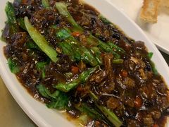 豆豉鲮鱼油麦菜-台北楚楚园馅饼粥(虹桥南丰城店)
