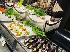 -海棠湾洲际-涛·海底餐厅·美人鱼·自助餐·海底隧道