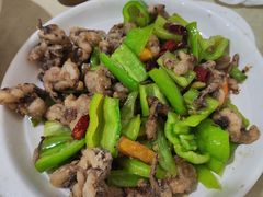 干煸鱿鱼-满口香饭店