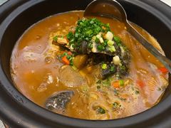 红焖大甲鱼-世博源公馆·本帮融合菜·主题包厢·江景餐厅