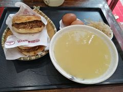 荷叶粥-穆得·老周家牛肉烧饼(普利街店)