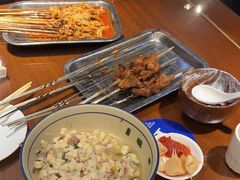 -老兰家传统烧烤炒菜泡馍(小南门店)