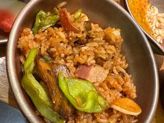 黄牛肝菌闷饭-一朵菌·野生菌探索家火锅(南亚店)