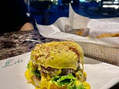 芝士瀑布汉堡-Let's burger&pasta·非常汉堡·融合西餐(蓝色港湾店)