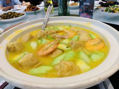 浓汤烩黄金豆腐-咪咪川菜(太乙路店)