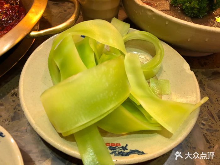 小龙坎老火锅(苏州中心店)青笋图片 - 第2755张