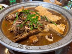 -东来菜馆•手抓海鲜家常菜•海鲜锅贴(鸽子窝店)