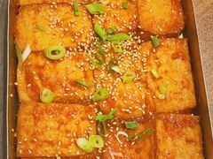 煎豆腐-大油嘴碳烤油边