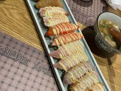 火炙寿司握组合-林妈妈村·日式料理(宝山万达店)