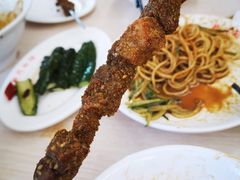 电烤羊肉串-华天新川面馆(缸瓦市店)