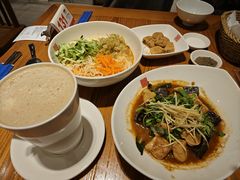 招牌卤味豆干米血-春水堂人文茶馆(台中四维店)