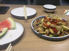 -街角等你.大连海鲜烧烤.经典铁板海鲜串(西安路店)