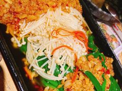 酱汁韭菜金针菇-冰川延边料理·炭烤串(原小木屋店)