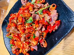 小炒黄牛肉-赤宴·川菜(玉林店)