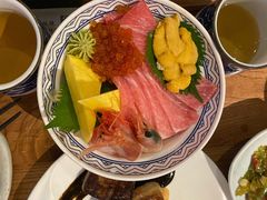 金枪鱼中腹海胆和甜虾盖饭-阿吾罗日本料理(K11艺术中心店)