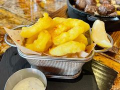 炸鱿鱼圈-BROWNSTONE布朗石西班牙餐厅(富城店)