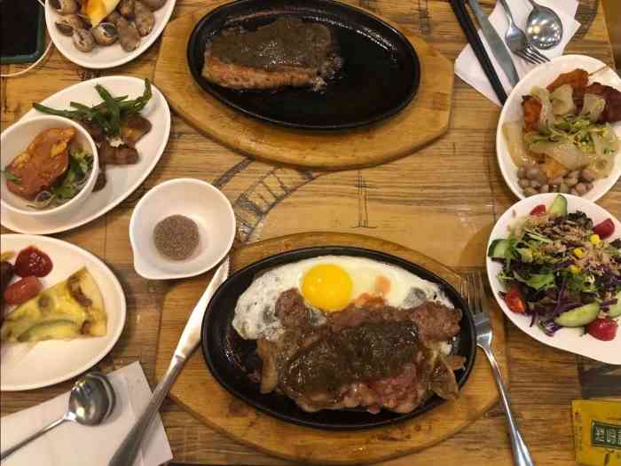 60/人豪享悦牛排自助餐厅地点在天津93南开区黄河99天佑城楼80