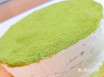 自制抹茶千层原谅色的治愈